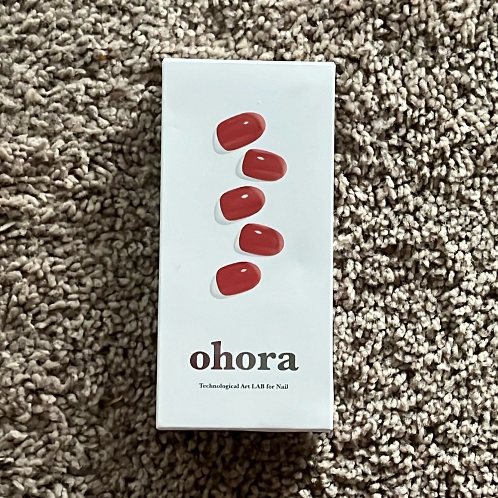 Ohora Gel Nails Red